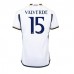Tanie Strój piłkarski Real Madrid Federico Valverde #15 Koszulka Podstawowej 2023-24 Krótkie Rękawy